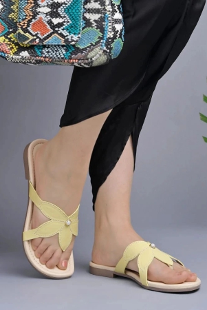 shoetopia-yellow-womens-flats-none