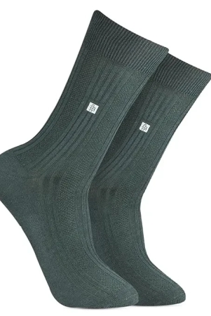 mens-cosmic-ribbed-formal-socks-bottle-green