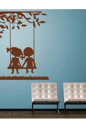 decor-villa-cute-baby-couple-vinyl-wall-stickers