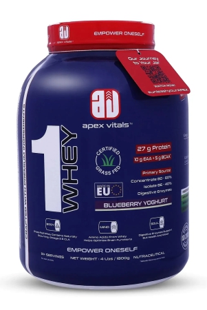 apex-vitals-1-whey-grass-fed-whey-27g-protein-10g-eaa-5g-bcaa-concentrate-80-60-isolate-86-40-digestive-enzymes-fda-efsa-fssai-certifiedblueberry-yogurt-4lbs