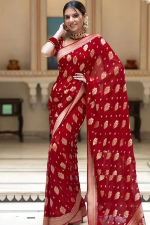 a-to-z-cart-banarasi-silk-embellished-saree-with-blouse-piece-red-pack-of-1-red