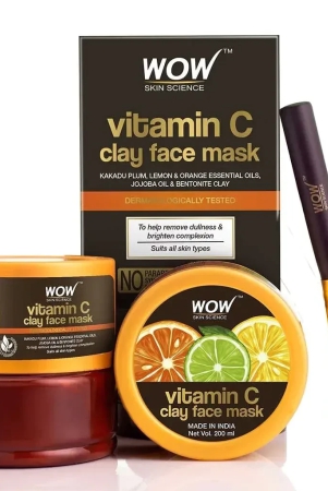 vitamin-c-clay-face-mask-for-dullness-skin-brightening-pore-cleansing-for-all-skin-types-200ml