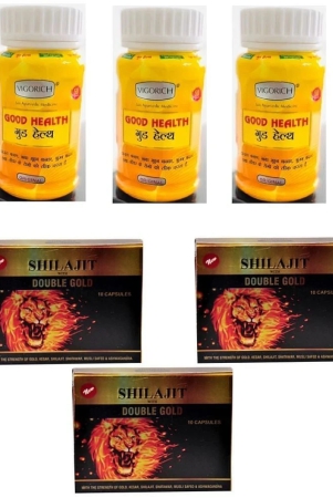 dr-chopra-gg-good-health-capsule-50x3-150-shlajit-with-double-gold-capsule-30-nos-unflavoured-single-pack