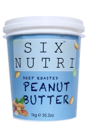 sixnutriall-natural-peanut-butter-deep-roasted-1-kg-stone-ground-vegan-diet