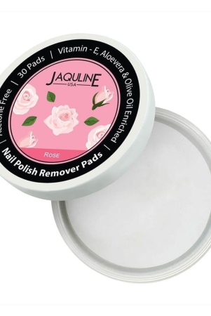 Nail Polish Remover Pads : Rose 30s