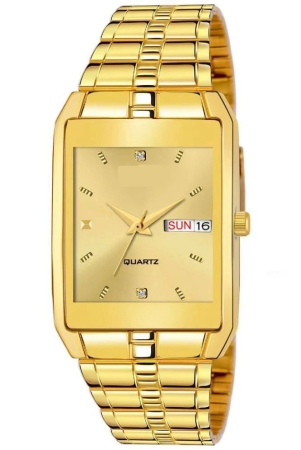 rhonium-gold-metal-analog-mens-watch