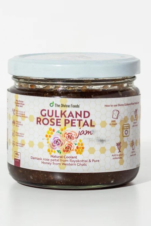 Pure Gulkand Honey Single Origin Unblended Natural Honey - 400 Grams