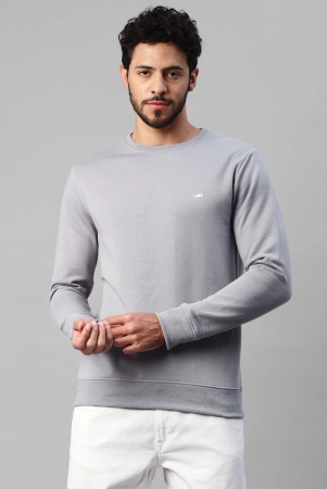 urbanmark-men-regular-fit-solid-full-sleeves-round-neck-fleece-sweatshirt-light-grey-none