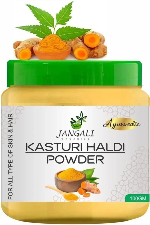 pure-jangali-organics-100-natural-wild-turmeric-powder-kasturi-manjal-amba-haldi-100gm