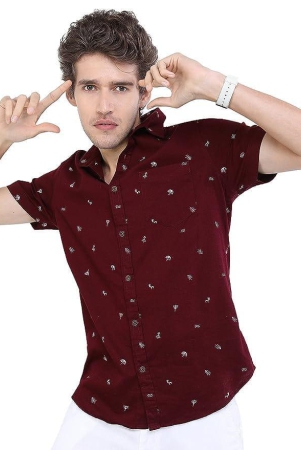 men-slim-fit-printed-cut-away-collar-casual-shirt