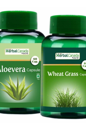 herbal-canada-aloe-vera60cap-wheat-grass60cap-capsule-120-nos-pack-of-2