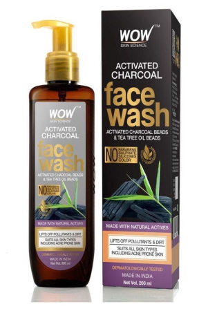 wow-skin-science-activated-charcoal-face-wash-removes-pollutants-dirt-no-parabens-sulphate-silicones-color-200ml