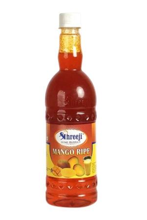 shreeji-mango-ripe-syrup-mix-with-water-soda-for-making-juice-750-ml