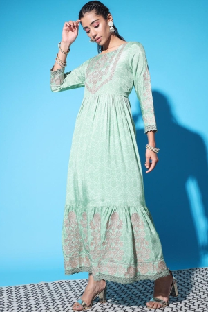 women-mint-green-muslin-flared-and-frill-gown-xxl-green