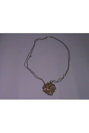 delicate-gold-pendant-on-black-beaded-chain