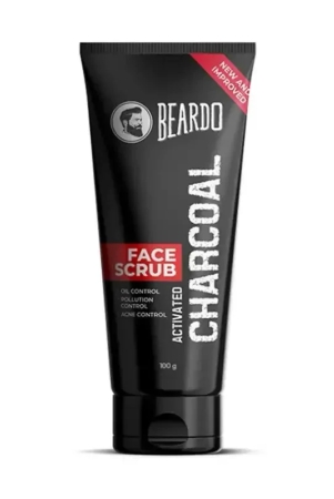 beardo-activated-charcoal-face-scrub-100g-100-gm