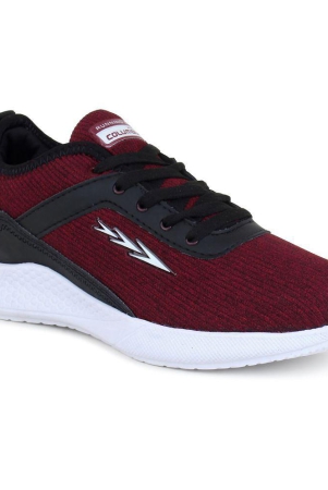 columbus-maroon-running-shoes-none