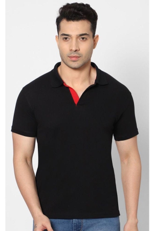 hj-hasasi-black-cotton-blend-slim-fit-mens-polo-t-shirt-pack-of-1-none