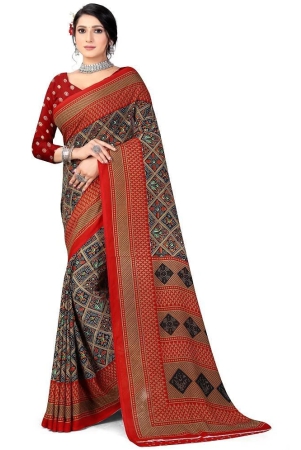 leelavati-maroon-georgette-saree-with-blouse-piece-pack-of-1-maroon