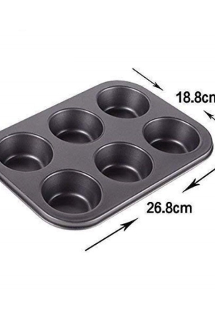 t-swizzle-muffin-cup-cake-tray-mould-for-6-muffins-bakeware-black-cup-cake-maker-1-pc-black