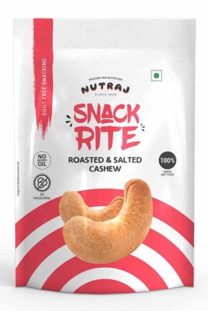 nutraj-snackrite-roasted-salted-cashews-150g