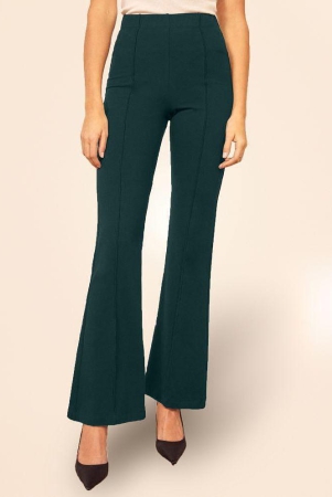 addyvero-green-cotton-blend-flared-womens-casual-pants-pack-of-1-none