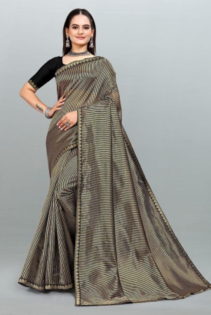 om-shantam-sarees-black-organza-saree-with-blouse-piece-pack-of-1-black