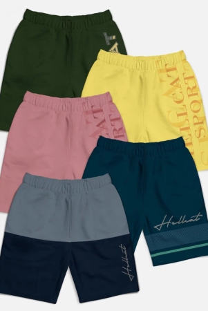 trendy-typographic-color-blocked-with-branding-printed-shorts-for-boys-pack-of-5