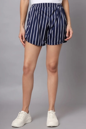OWO The Label Women Shorts, Half Pant For Women Stripe Print, Best  Quality Shorts (OTLWS06)-L