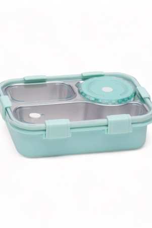 korean-bento-box-3-grid-with-soup-bowl-lp3-green