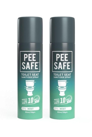 pee-safe-toilet-seat-sanitizer-spray-50ml-pack-of-2-mint-reduces-the-risk-of-uti-other-infections-kills-999-germs-travel-friendly-anti-odour-deodorizer