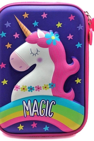 shb-multipurpose-case-pencil-pouch-box-for-kids-gifting-school-home-storage-eva-hard-top-magic-unicorn-star