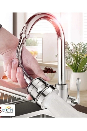 gatih-360-degree-rotating-water-saving-sprinkler-faucet-aerator-adjustable-head-nozzle-splash-proof-filter-extender-sprayer-for-kitchen-bathroom-three-mode-long-faucet-head-with-nozzle-