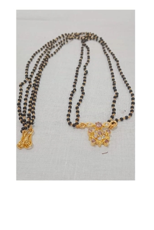 1-gram-gold-mangalsutra-with-black-beads-and-floral-pendant