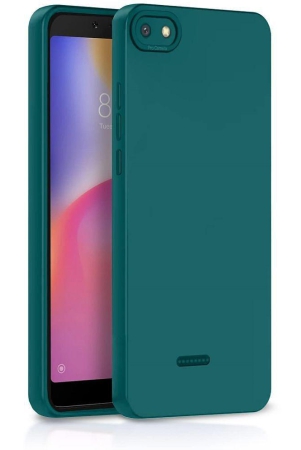 case-vault-covers-green-silicon-plain-cases-compatible-for-xiaomi-redmi-6a-pack-of-1-green