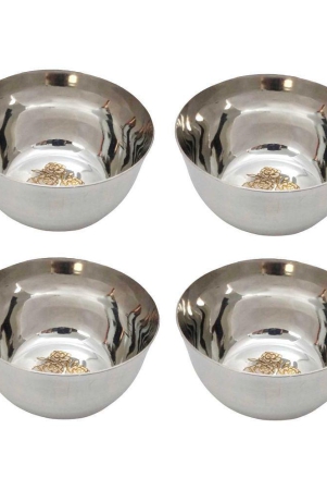 a-h-enterprises-heavy-sabzi-bowl-katori-laser-stainless-steel-cereal-bowl-200-ml-set-of-4-steel