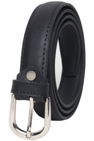 samtroh - PU Women''s Skinny Belt ( Pack of 1 ) - None