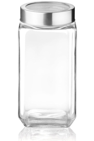 treo-by-milton-cube-storage-glass-jar-1000-ml-transparent-bpa-free-storage-jar-kitchen-organizer-air-tight-modular-multipurpose-jar-transparent