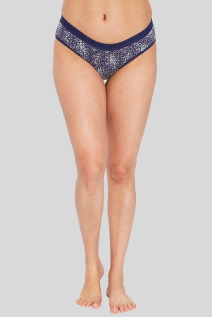 ilraso-navy-blue-cotton-printed-womens-briefs-pack-of-1-none