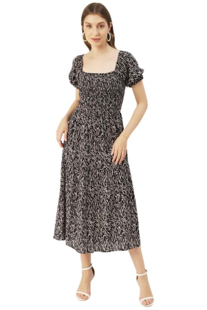 moomaya-printed-viscose-rayon-summer-dress-square-neck-smocked-long-dress