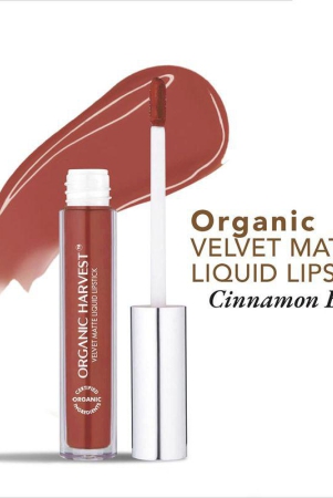 organic-velvet-matte-liquid-lipstick-cinnamon-brown-long-lasting-earthy-brown-lipstick-waterproof-transfer-proof-hydrating-formula-26ml