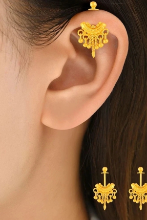 luv-fashion-golden-threader-earrings-pack-of-1-golden