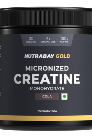 nutrabay-gold-micronised-creatine-monohydrate-powder-120g-cola-nabl-lab-tested-3g-creatine-serving-increases-muscle-mass-strength-power-pre-post-workout-supplement-for-men-women