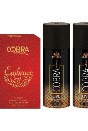 stjohn-cobra-live-150ml2-cobra-embrace-100ml-deodorant-spray-perfume-for-men-400ml-pack-of-3