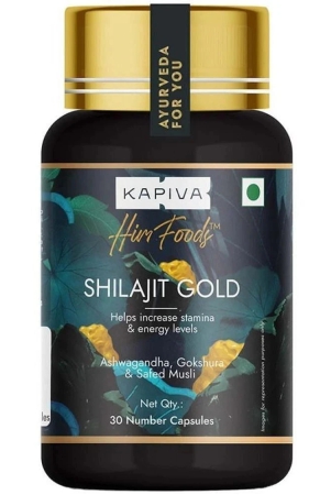 Kapiva Shilajit Gold Capsules 30 Cap