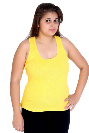 q-rious-yellow-cotton-camisoles-l