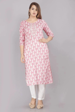 jc4u-pink-cotton-womens-straight-kurti-pack-of-1-none