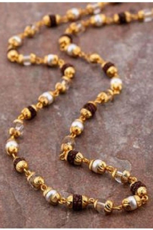 paystore-rudraksha-crystal-pearl-combination-mala-with-golden-cap-for-men-women-none