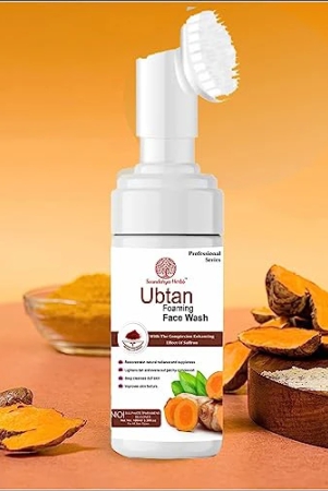 ubtan-cleansing-face-wash-turmeric-saffron-all-skin-types-clear-glowing-skin-100-vegan-paraben-sulphates-free-for-women-men-pack-of-1