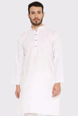 maharaja-white-cotton-mens-regular-kurta-pack-of-1-none